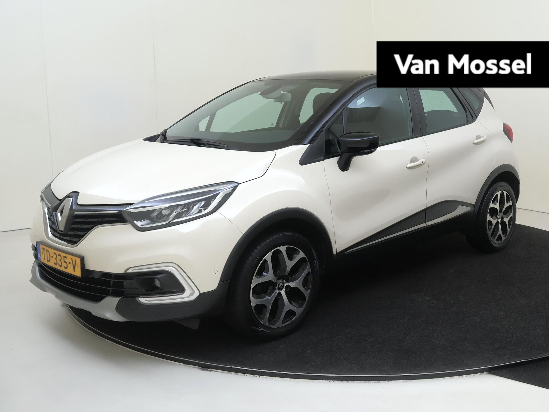 Renault Captur 0.9 TCe Intens | Navigatie | Camera | Climate, Auto's, 898 cc, Stof, Gebruikt, Euro 6