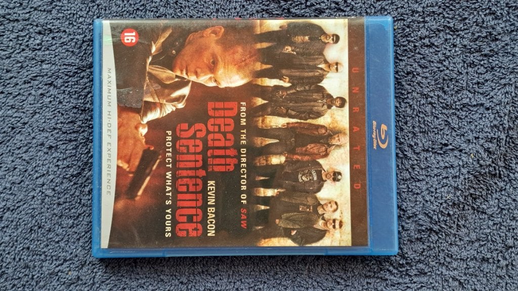 Death Sentence "Blu Ray", Ophalen of Verzenden, Zo goed als nieuw, Actie