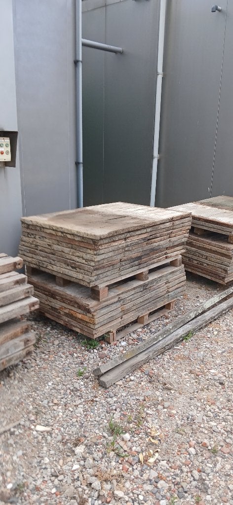 Te koop 30 steenschotten, Tuin en Terras, Ophalen, Gebruikt, Minder dan 180 cm, Planken