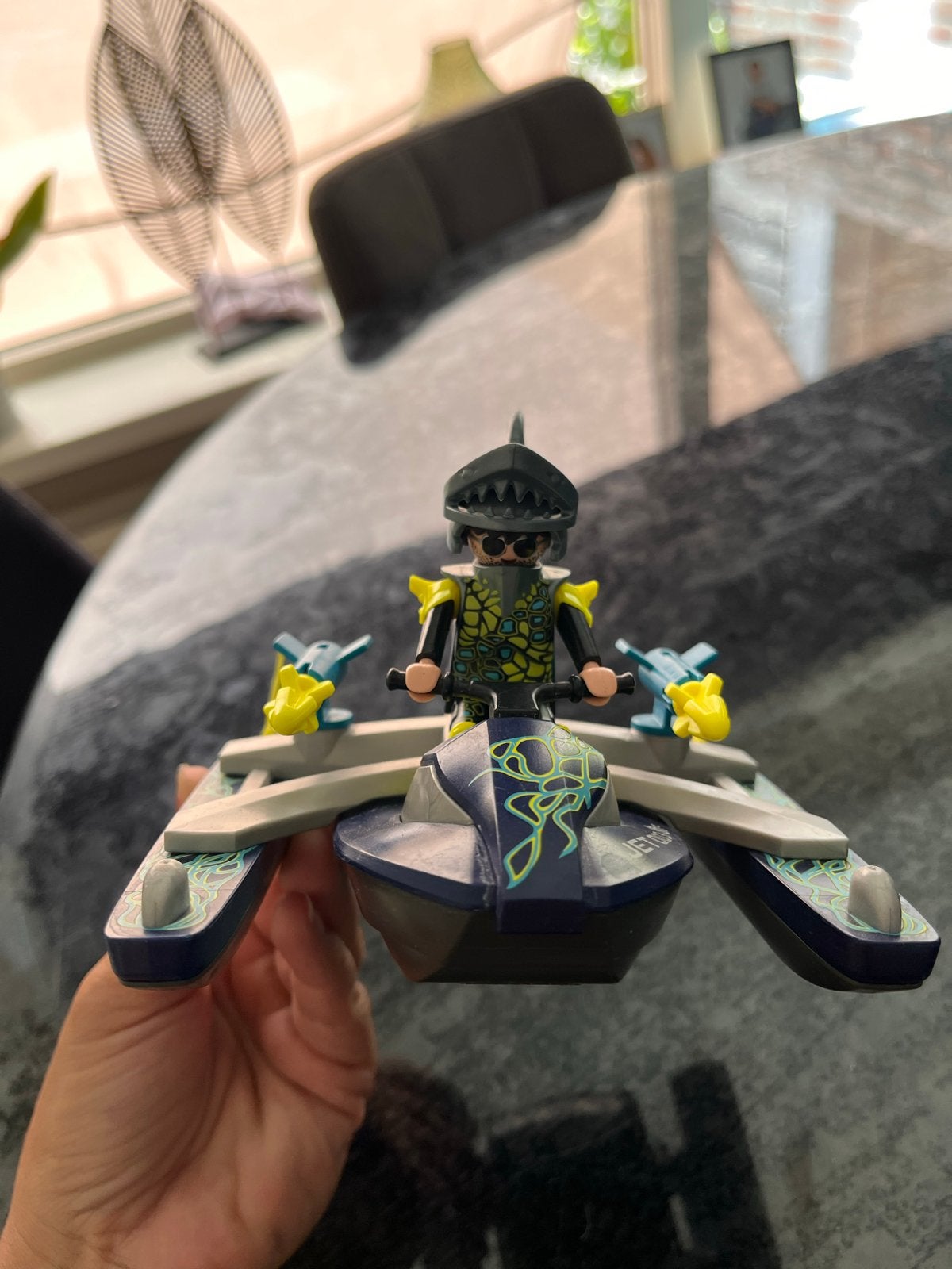 Playmobil Jet Ski met figuur en accessoires, Verzenden, Gebruikt