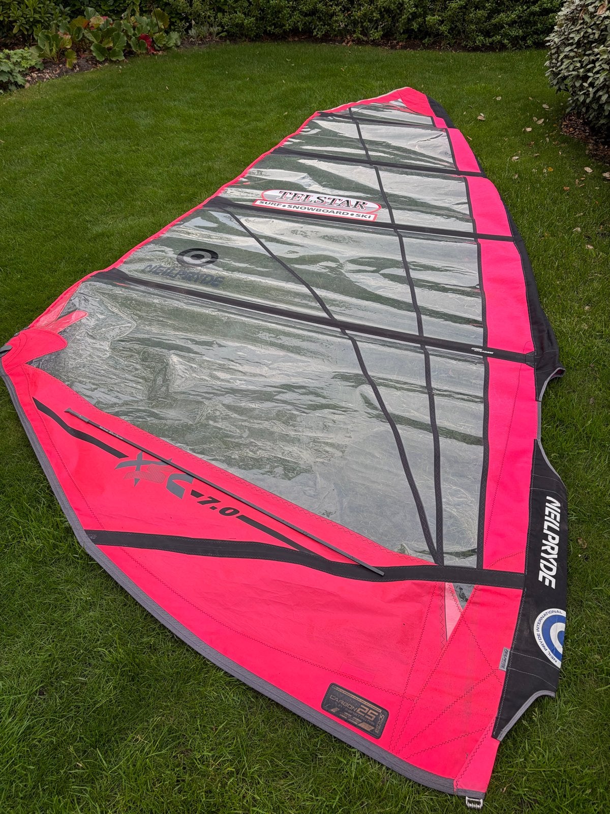 Neil Pryde XSC 7.0 windsurfzeil - Slalom - Zeer goede staat, Watersport en Boten, Windsurfen, Ophalen, 6.5 m² tot 8 m², Neilpryde