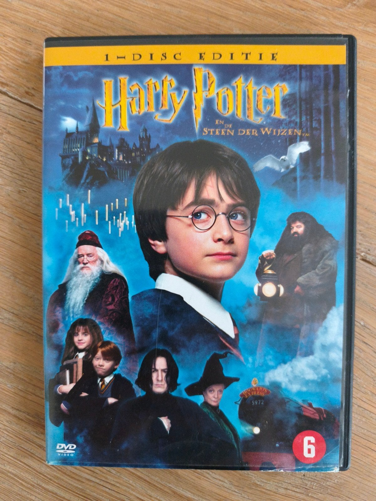 Harry Potter en de Steen der Wijzen DVD - 1 Disc Editie, Cd's en Dvd's, Nederlands, Ophalen of Verzenden, Vanaf 6 jaar, Inclusief doosje