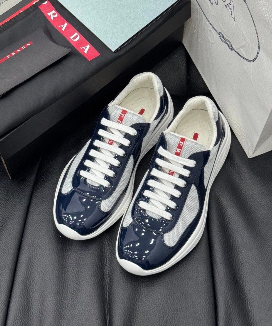 Prada Cup Sneakers, Ophalen of Verzenden, Nieuw, Blauw, Sneakers of Gympen
