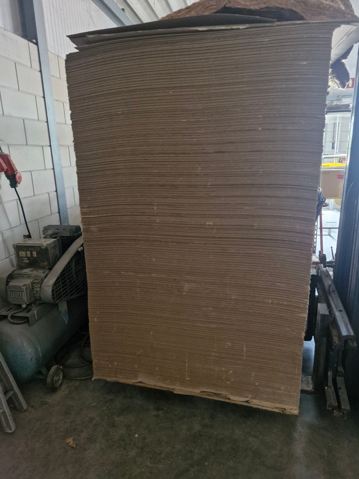 kartonnen platen 1200x1200x3 mm, Zakelijke goederen, Ophalen