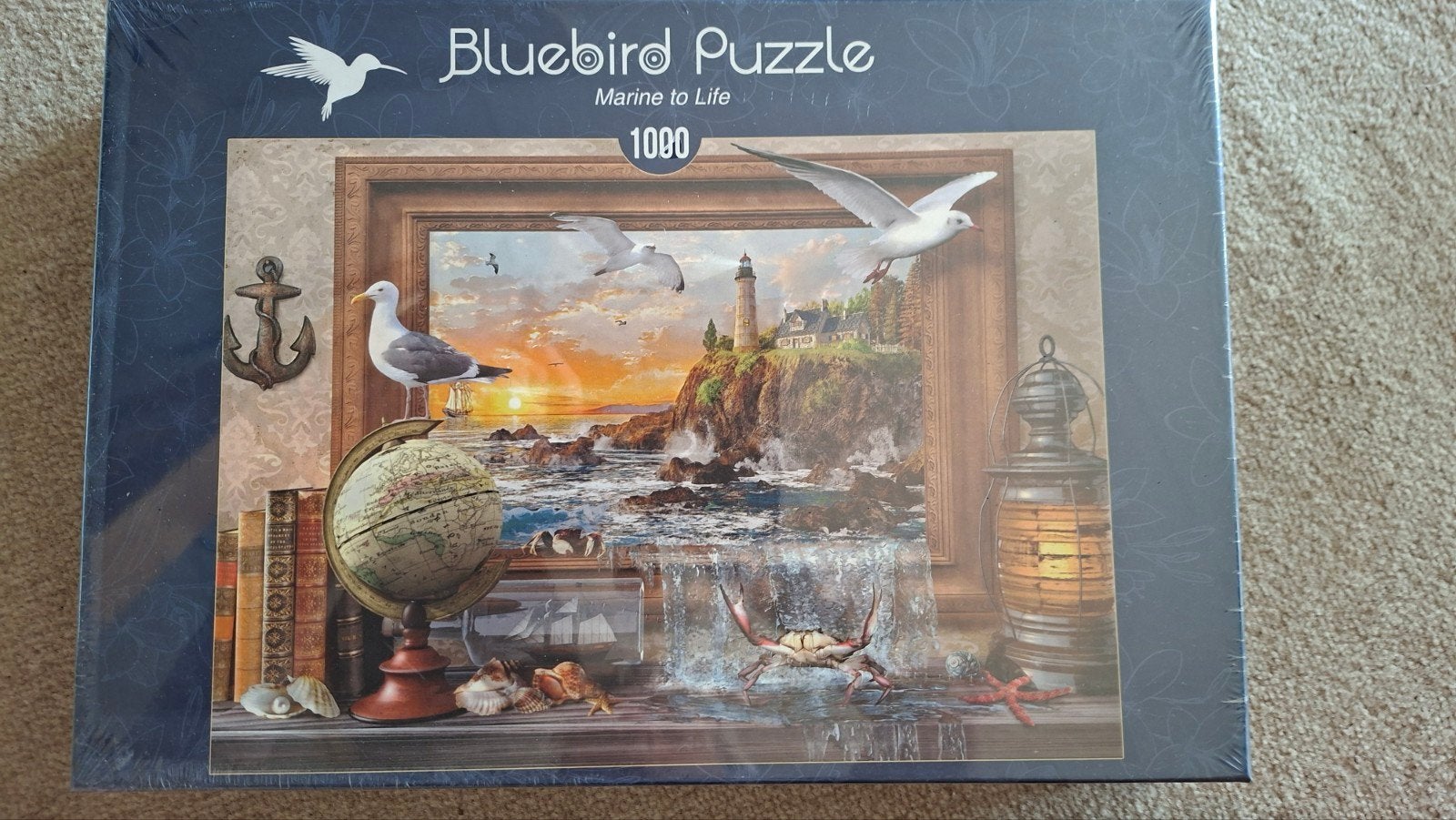Bluebird puzzel: Marine to Life (1000 stukjes), Ophalen of Verzenden, 500 t/m 1500 stukjes, Nieuw, Legpuzzel