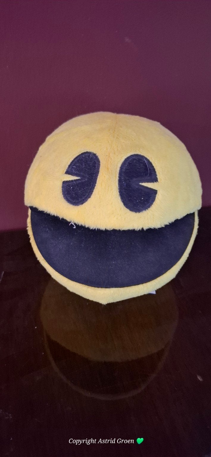 Pac-Man knuffel - Zo goed als nieuw, Overige merken, Overige typen, Ophalen of Verzenden, Klein (minder dan 20 cm)