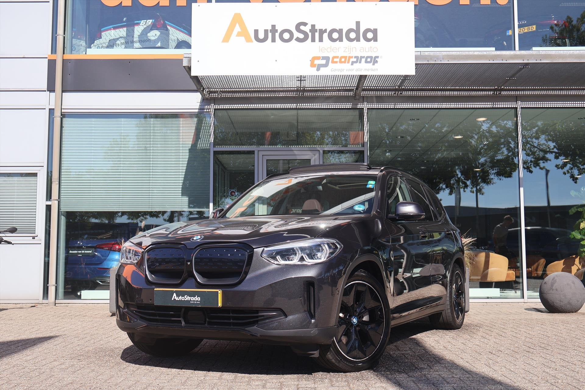 BMW Ix3 (g08) iX3 Executive 286pk SoH 97% | Leder | Pano | 3, Auto's, Dealer onderhouden, Gebruikt, IX3, SUV of Terreinwagen