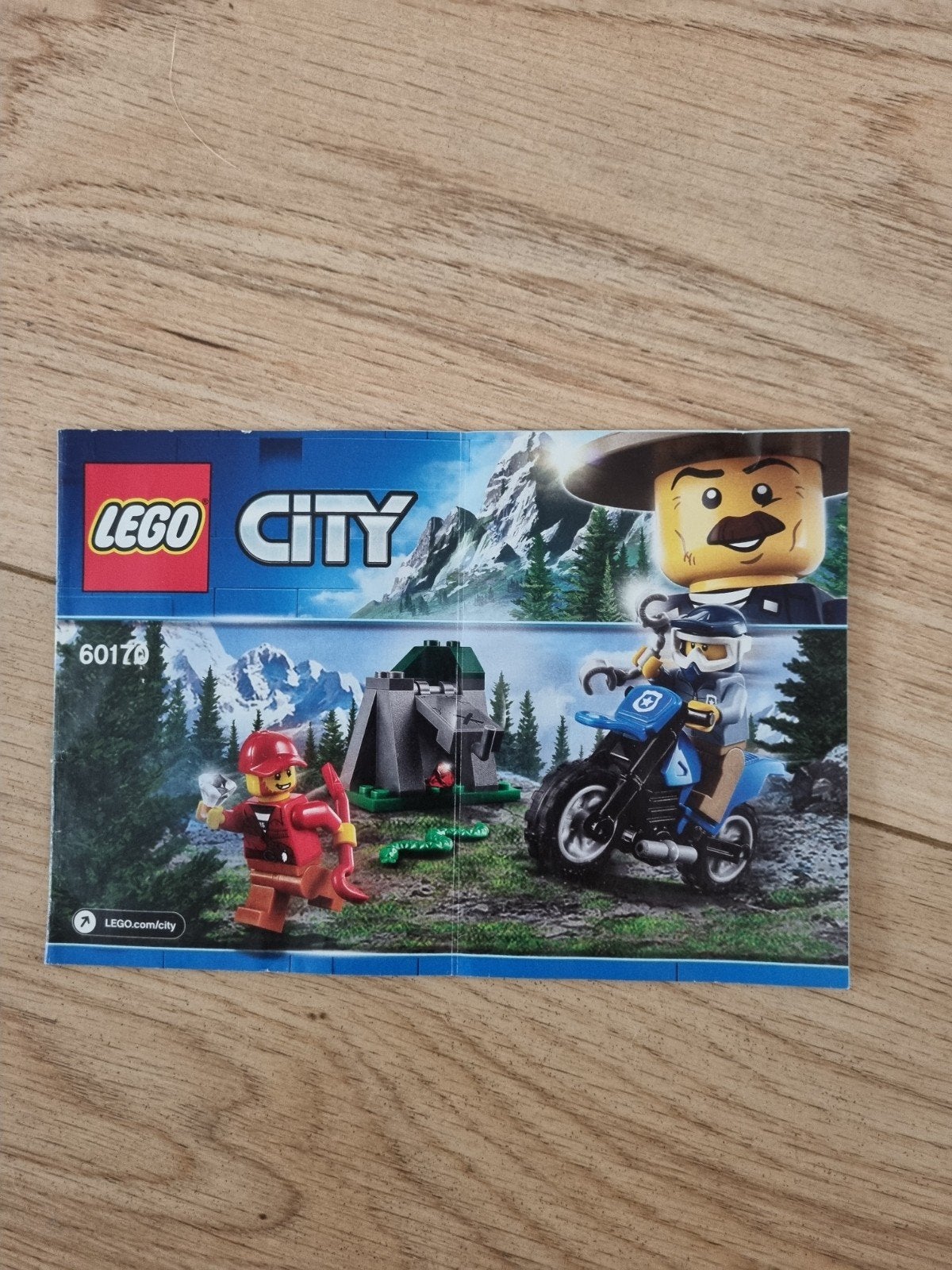 Lego City 60170 Off-Road Achtervolging - 100% Compleet, City, Lego, Ophalen of Verzenden, Zo goed als nieuw