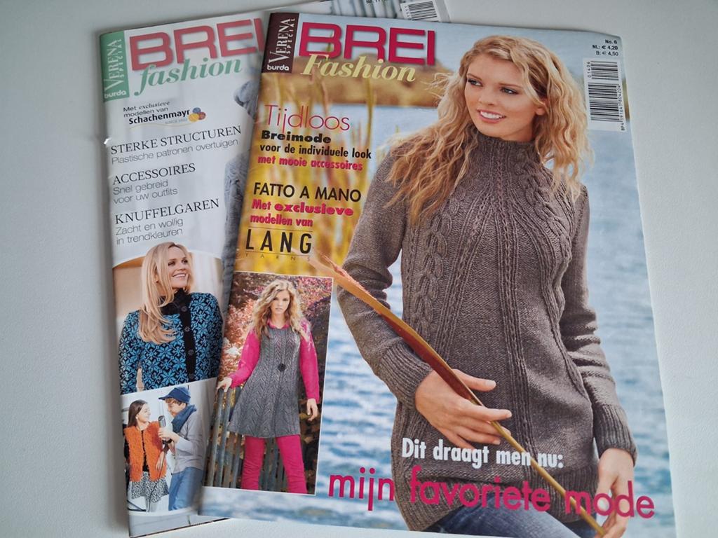 2 edities Burda Verena Special Brei fashion nr. 6 en 11, Hobby en Vrije tijd, Breien en Haken, Ophalen of Verzenden, Zo goed als nieuw