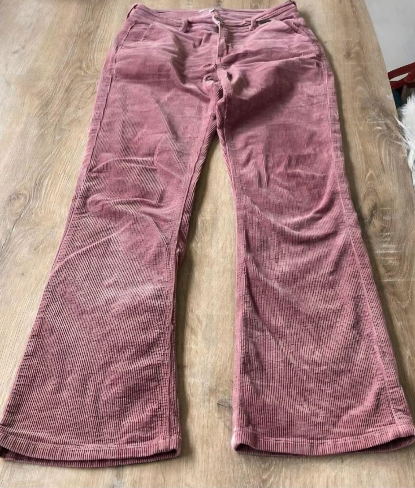 Pantalon Corduroy Red Button, Verzenden, Roze, Maat 36 (S), Lang