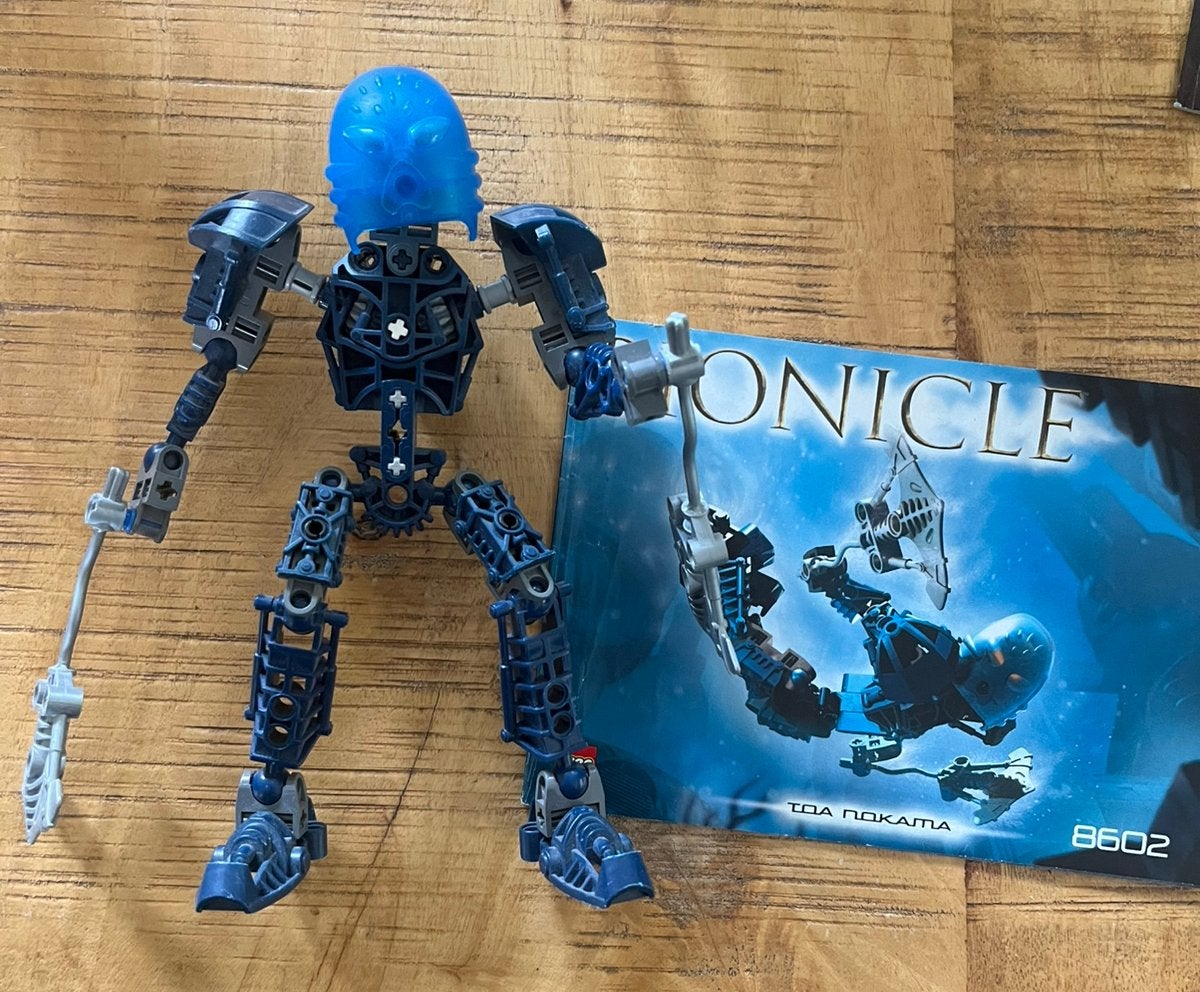 Bionicle Toa Nokama 8602, Ophalen of Verzenden, Zo goed als nieuw