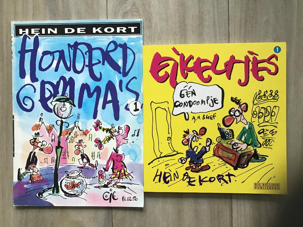 12 uitgaves van Eric Schreurs en Hein de Kort, Meerdere stripboeken, Ophalen of Verzenden, Gelezen