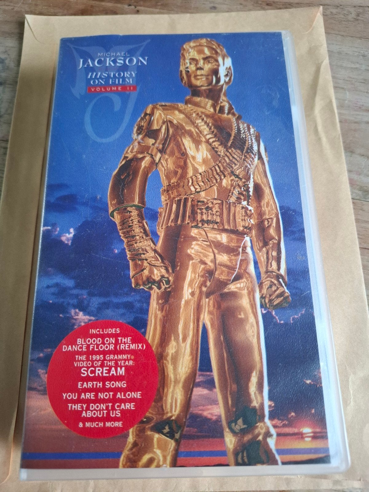 Michael Jackson - HIStory on Film Volume II VHS, Alle leeftijden, Ophalen of Verzenden, Gebruikt, Komedie