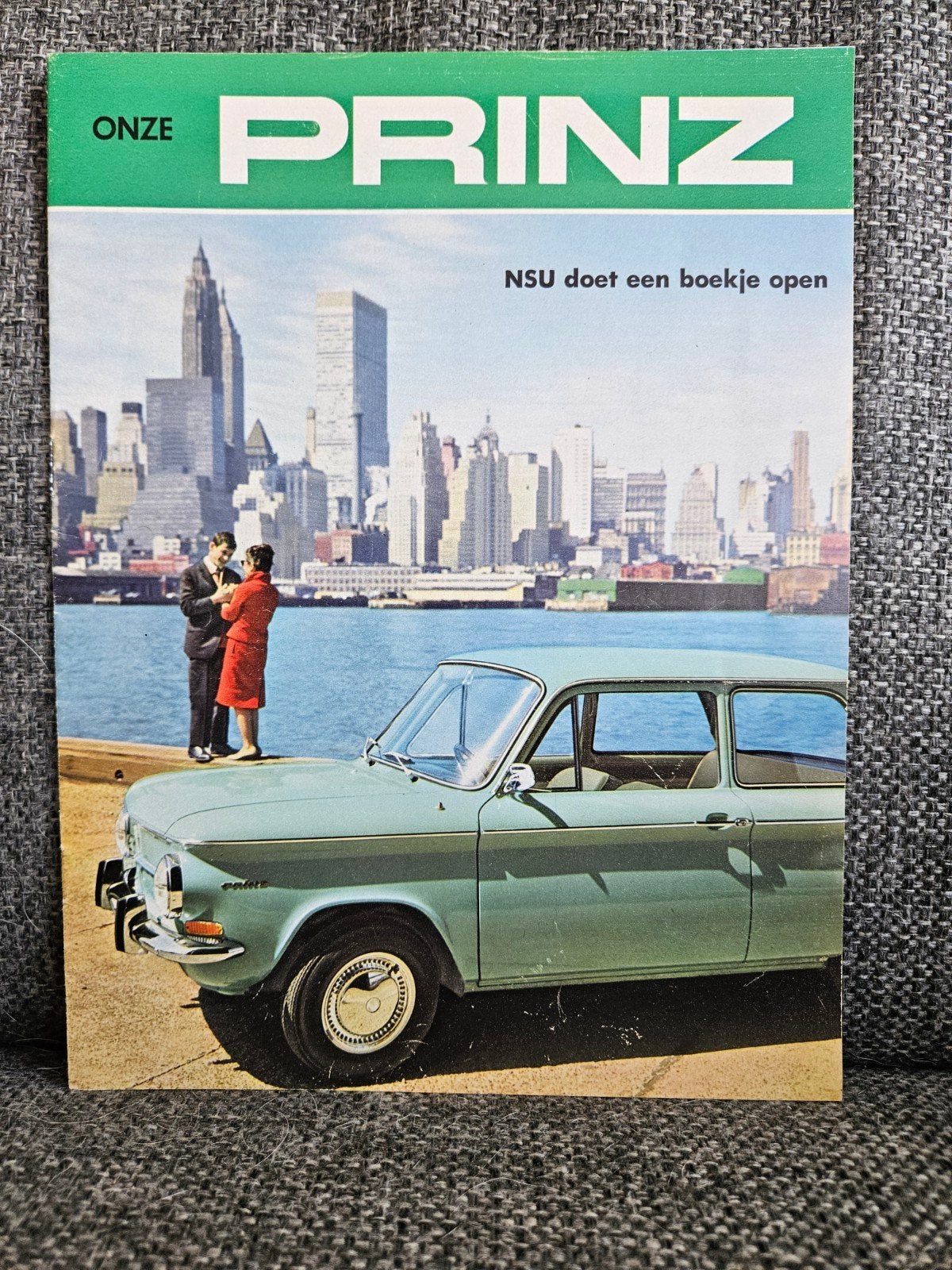 NSU Prinz 4 brochure - Autotechnische Wetenschap, Verzenden, Gelezen, Overige merken, NSU Motorenwerke Aktiengesellschaft Neckarsulm