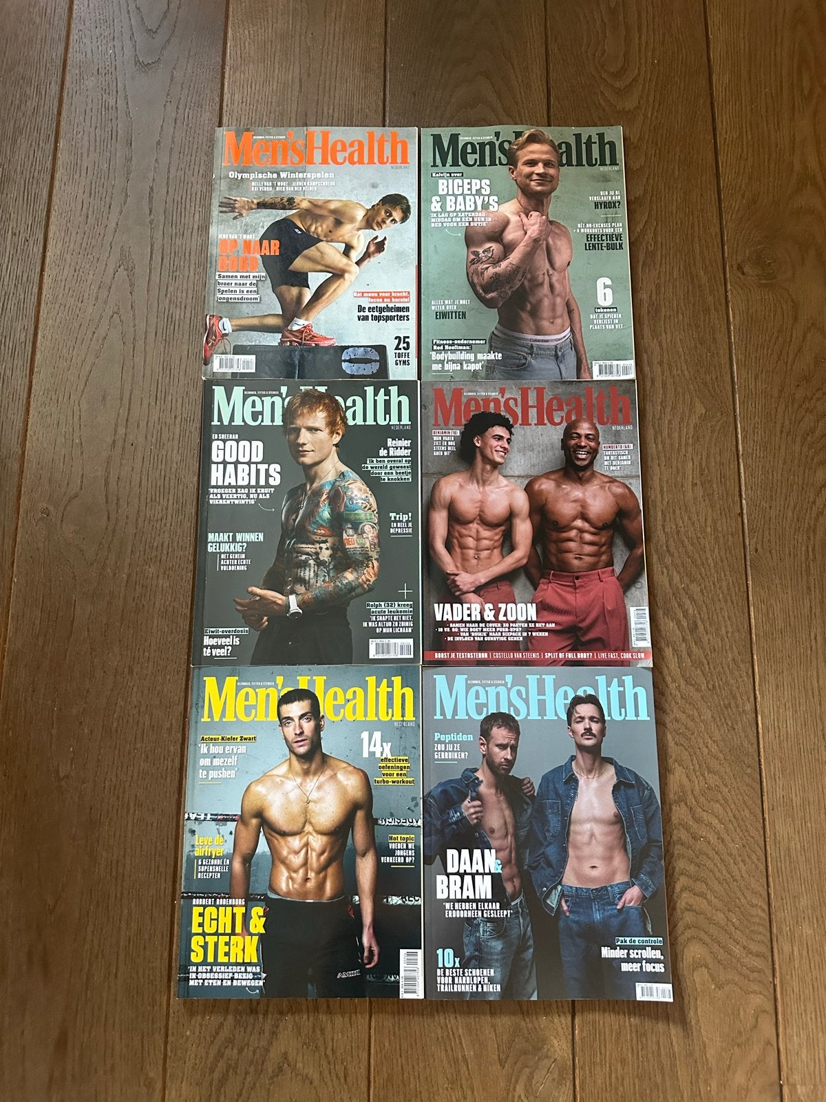 Men's Health Magazine 2026 Jan-Jun (6 nummers), Boeken, Tijdschriften en Kranten, Ophalen of Verzenden, Zo goed als nieuw, Overige typen