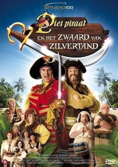Piet piraat het zwaard van zilvertand, Cd's en Dvd's, Europees, Gebruikt, Alle leeftijden, Overige typen
