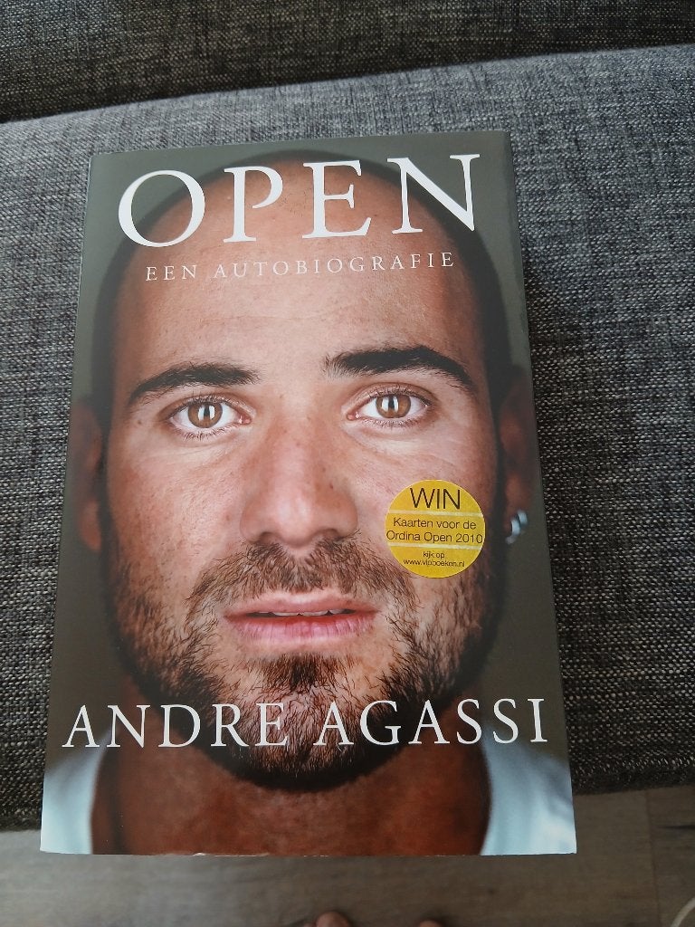 Andre Agassi, Ophalen of Verzenden, Zo goed als nieuw, Sport