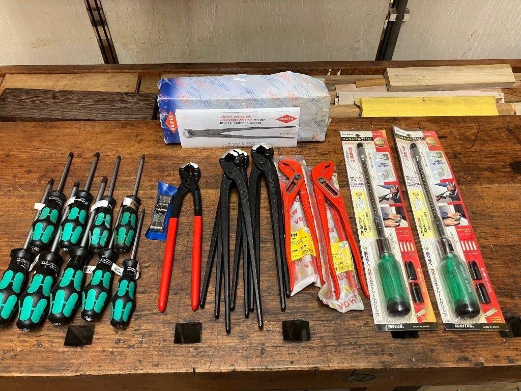 Wera/Knipex/VBW handgereedshap+set Belzer pijp sleutels, Doe-het-zelf en Verbouw, Gereedschap | Handgereedschap, Ophalen of Verzenden