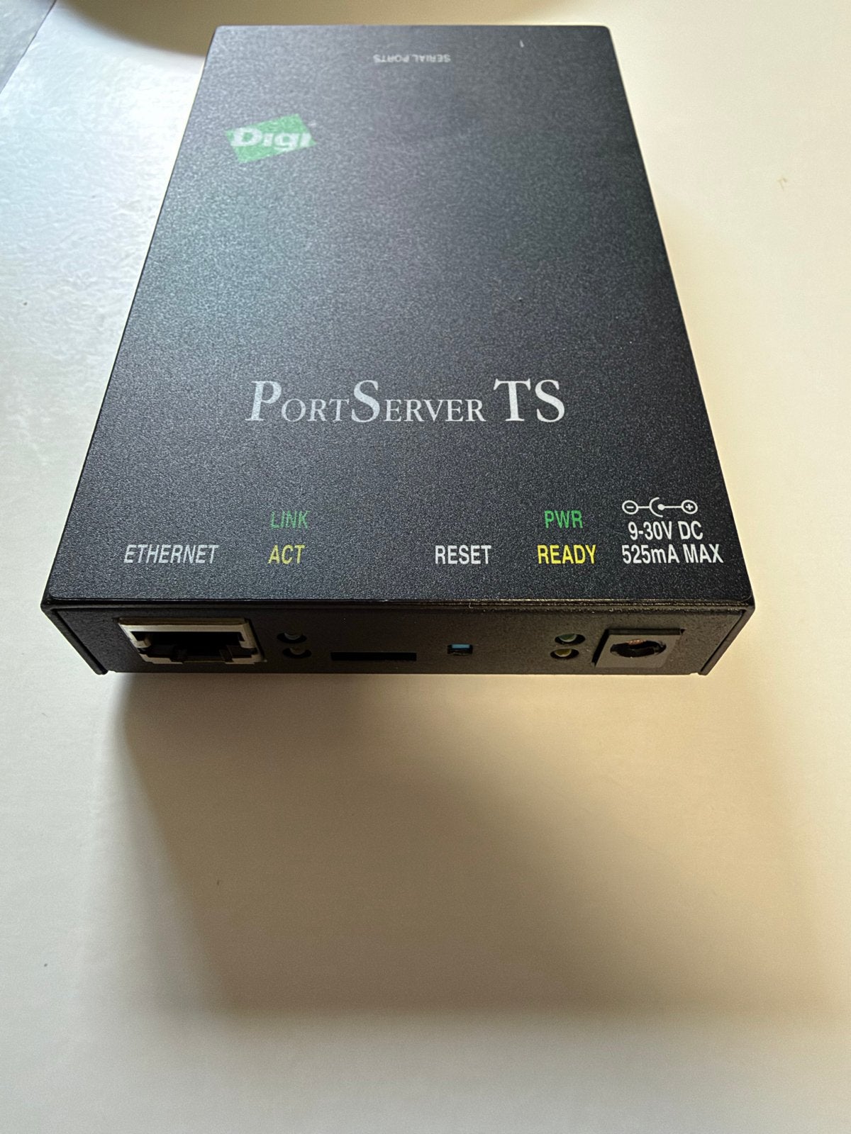 Digi PortServer TS 4 seriële poorten naar Ethernet, Computers en Software, Ophalen of Verzenden, Zo goed als nieuw