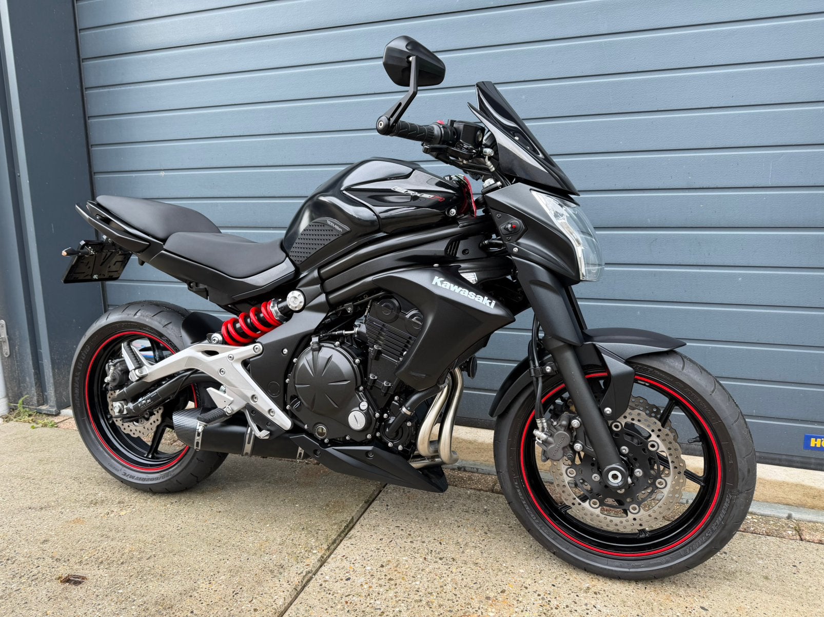 Kawasaki Er6n Er6 n Abs, 35kw, smoke, led, uniek, 12000km, 2 cilinders, Occasion, 649 cc, Bedrijf