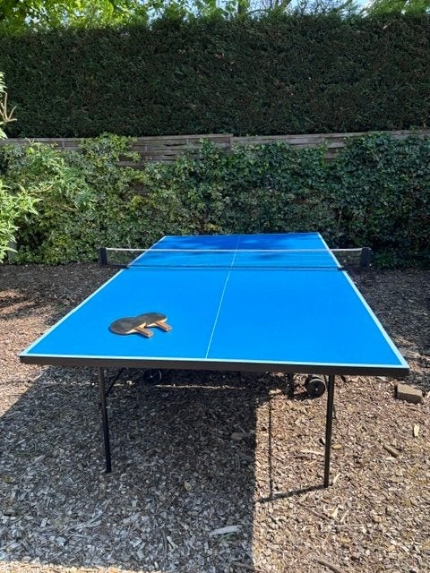 Tafeltennistafel Heemskerk Outdoor, Ophalen, Gebruikt, Tafel Outdoor, Verrijdbaar