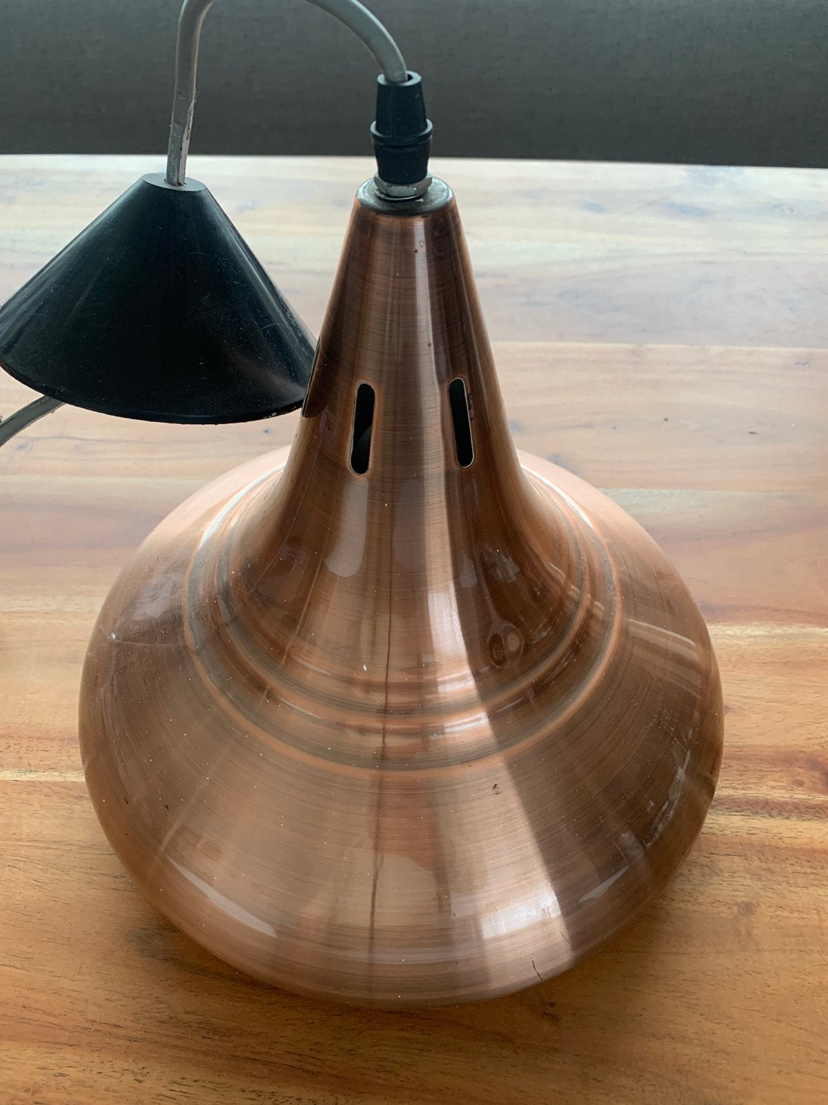 Vintage biljart lamp / pool lamp vintage, Ophalen of Verzenden, Zo goed als nieuw, Minder dan 50 cm