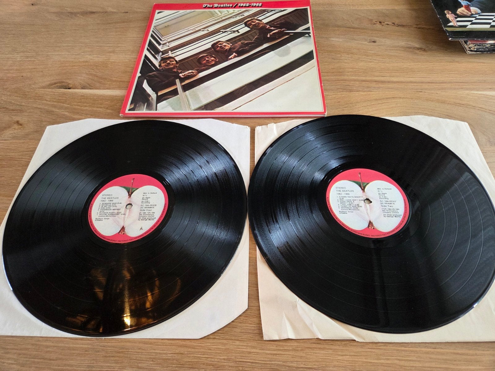 the beatles red album LP, Cd's en Dvd's, Vinyl | Pop, Ophalen of Verzenden