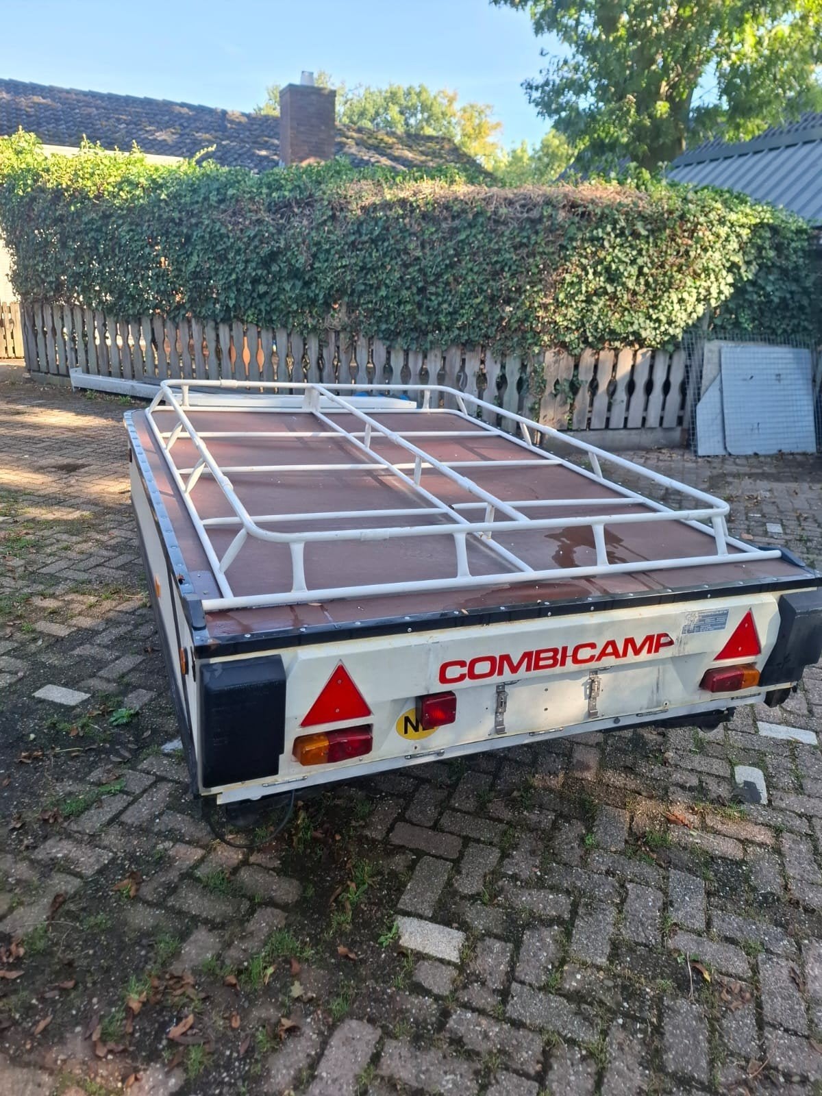Combi-Camp vouwwagen met dakkoffer en slaapplaatsen, Caravans en Kamperen, Vouwwagens, Ophalen