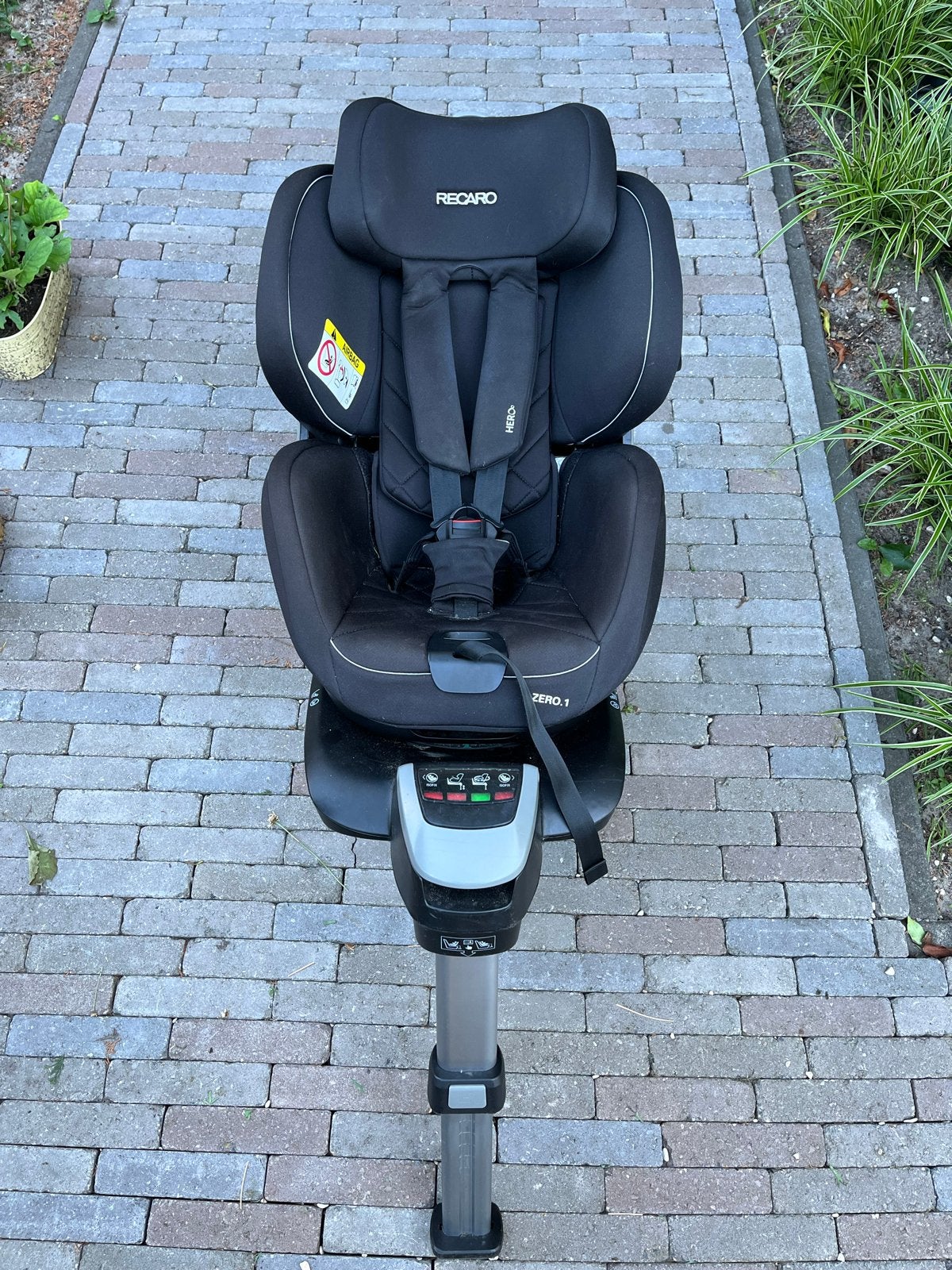 Recaro Zero.1 autostoel met Isofix (0-18 kg), Gebruikt, 0 t/m 18 kg, Verstelbare rugleuning, Isofix