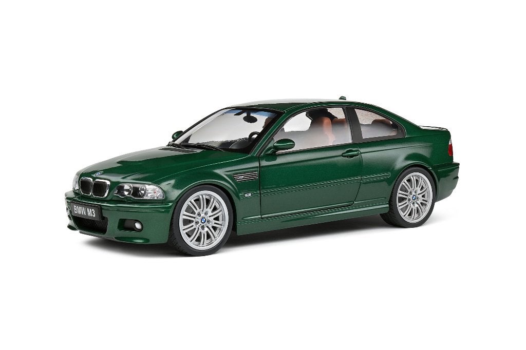 BMW E46 M3 modelauto 1:18 Oxford Green, Hobby en Vrije tijd, Modelauto's | 1:18, Ophalen of Verzenden, Nieuw, Auto, Solido
