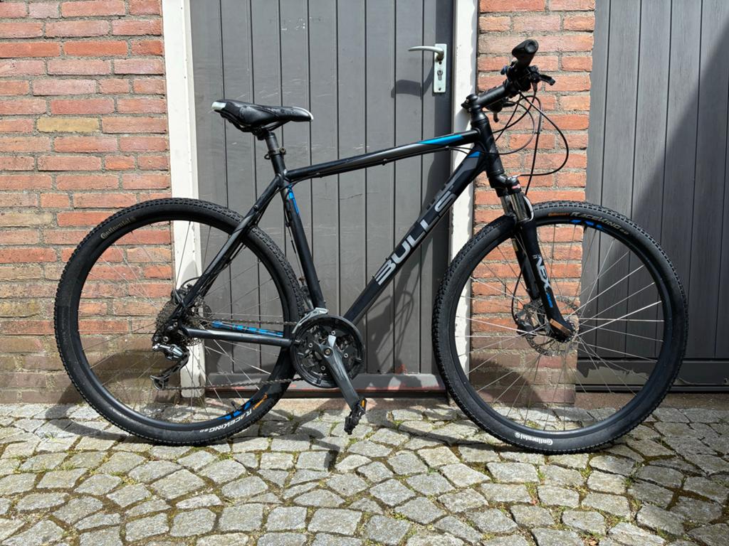 Bulls Cross Tail 7005 Aluminium Hybride Fiets, Fietsen en Brommers, 28 inch, Gebruikt, Vering, Meer dan 20 versnellingen