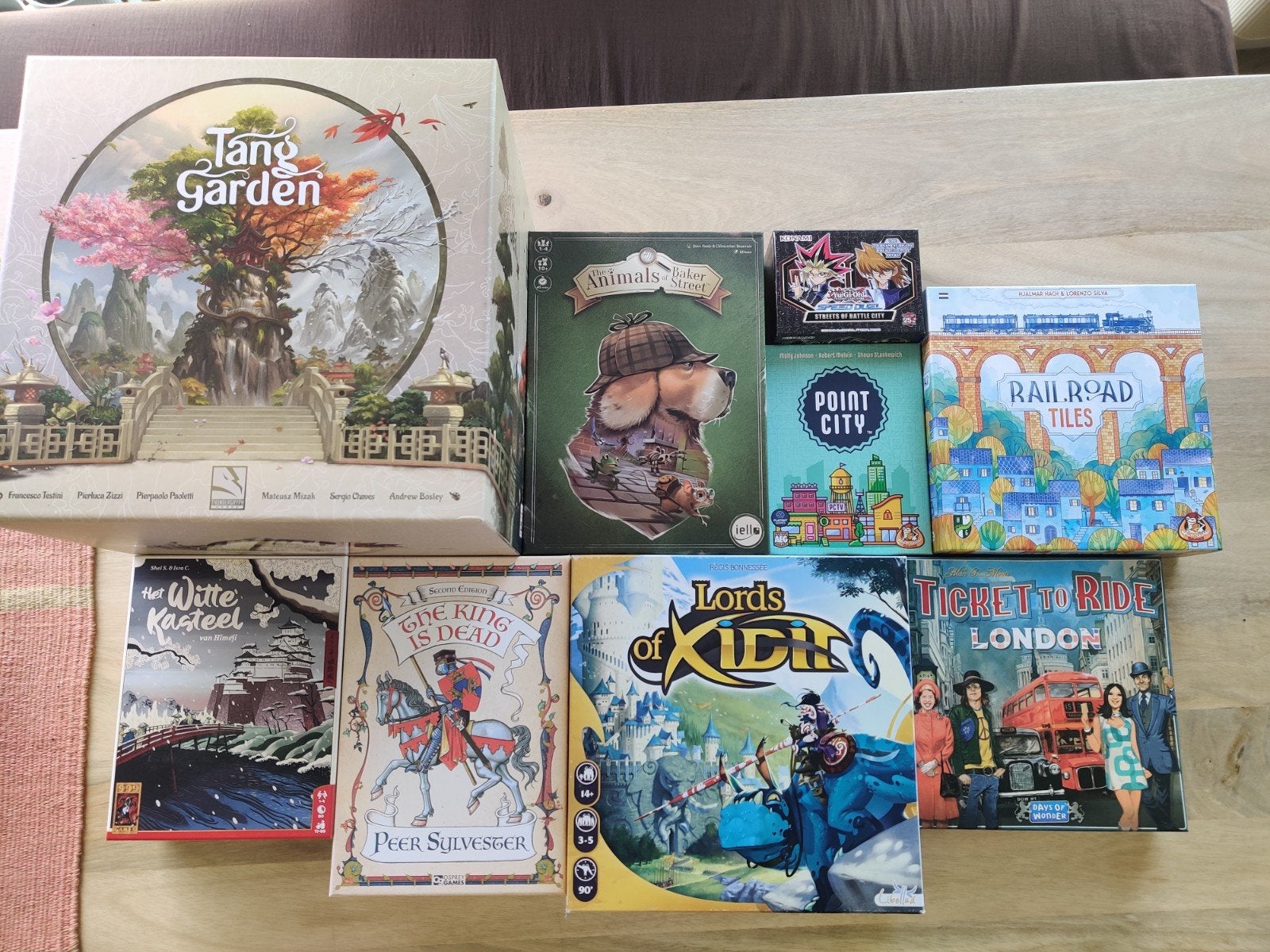 Verzameling bordspellen te koop, Een of twee spelers, Ophalen of Verzenden, Zo goed als nieuw, Diverse