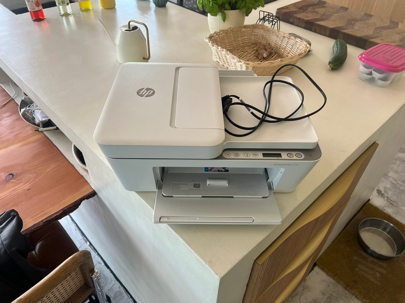 HP printer, Kleur printen, Gebruikt, Inkjetprinter, All-in-one