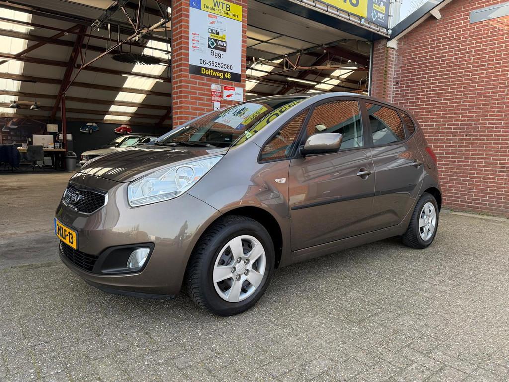 Kia Venga 1.4 CVVT Plus Pack, 1e Eigenaar Dealer onderhouden, Voorwielaandrijving, Euro 5, Stof, Gebruikt