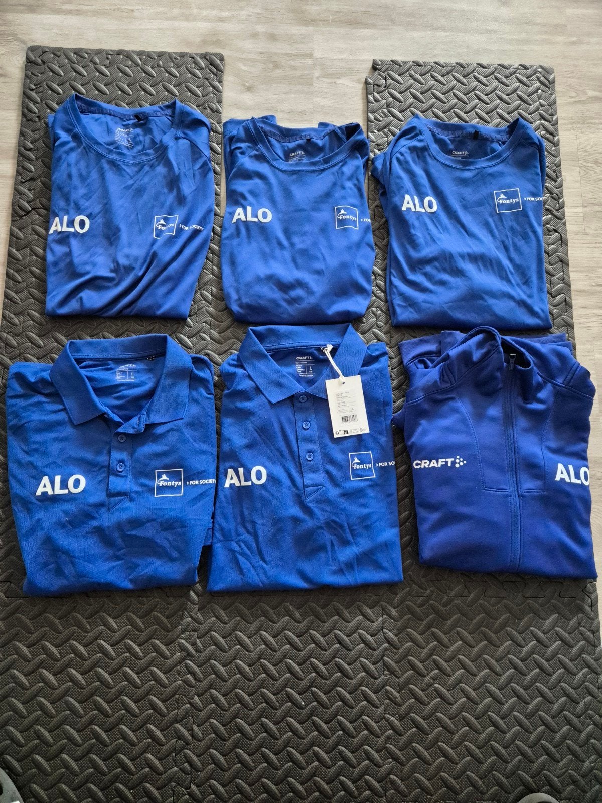 Craft Fontys Polo en Sportkleding - Diverse Maten, Blauw, Nieuw, Ophalen of Verzenden, Craft