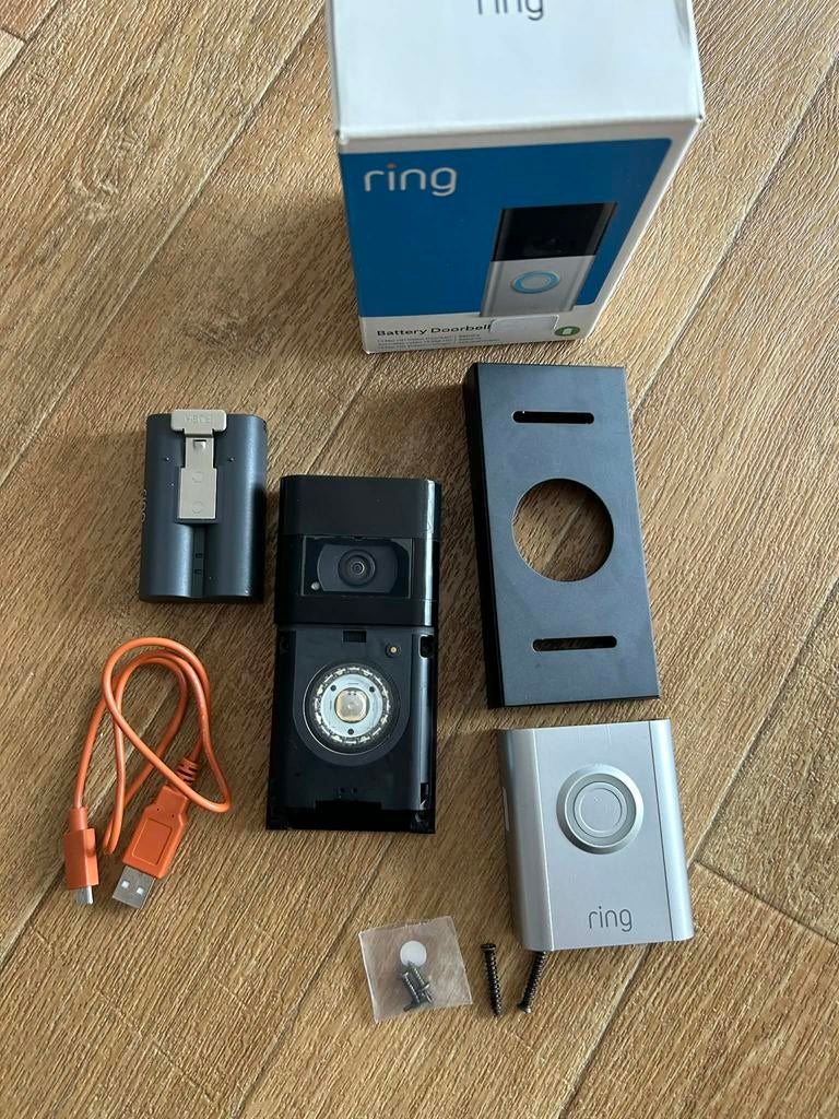 Ring deurbel Compleet, Huis en Inrichting, Deurbellen, Ophalen of Verzenden, Zo goed als nieuw