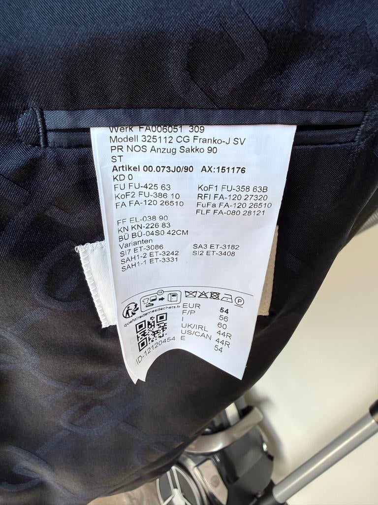 Stijlvol Colbert Maat XXL - Slechts 1x Gedragen, Kleding | Heren, Ophalen of Verzenden, Zo goed als nieuw, Overige maten, Zwart