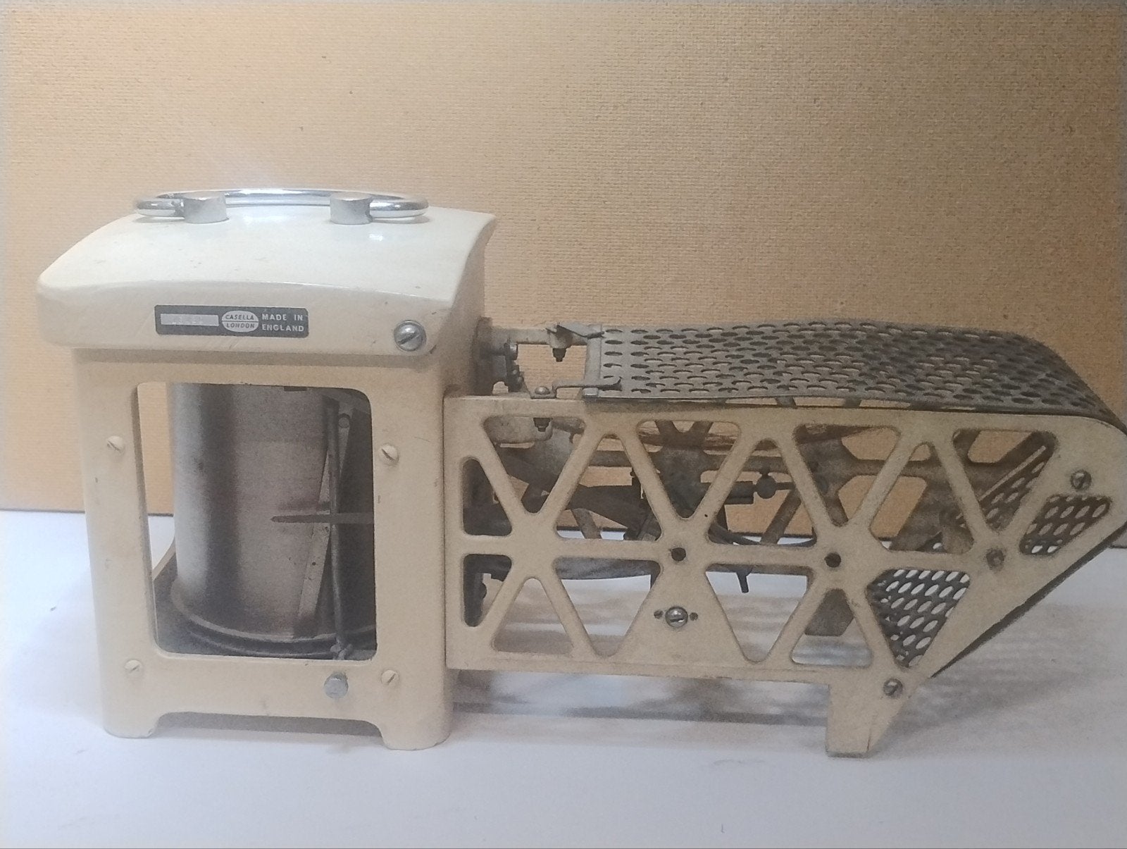 Casella London Thermohygrograaf - Vintage Meetinstrument, Ophalen of Verzenden