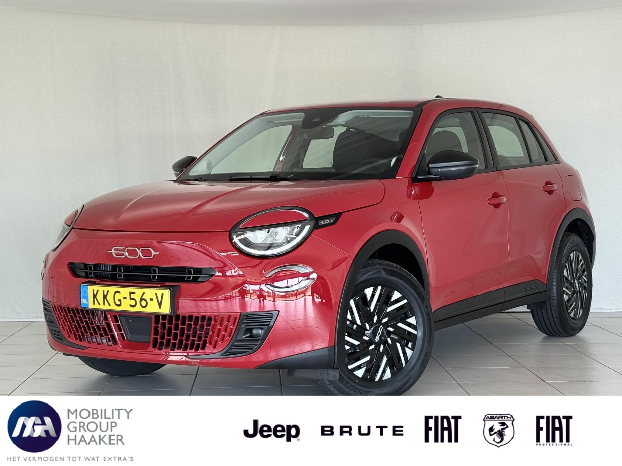 Fiat 600 1.2 Hybrid Urban | Apple-Android | Parkeersensor ac, Auto's, Stof, Gebruikt, Euro 6, 1199 cc