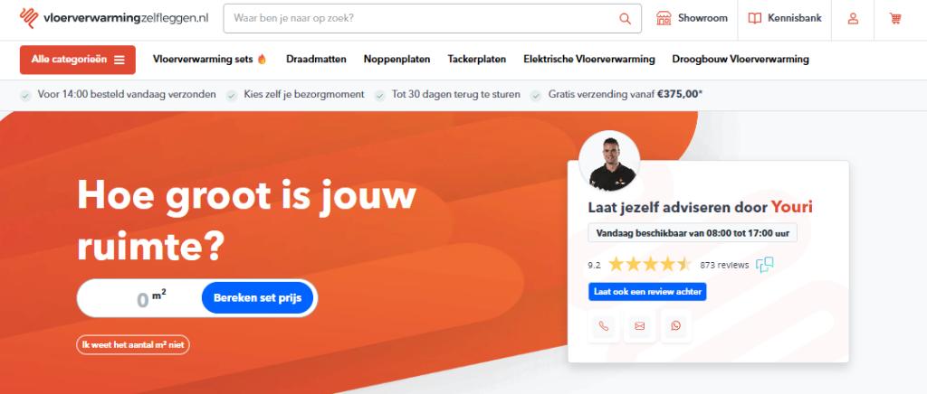 Vloerverwarming doorbouw EPS400 isolatieplaat houten vloeren, Ophalen of Verzenden, Nieuw