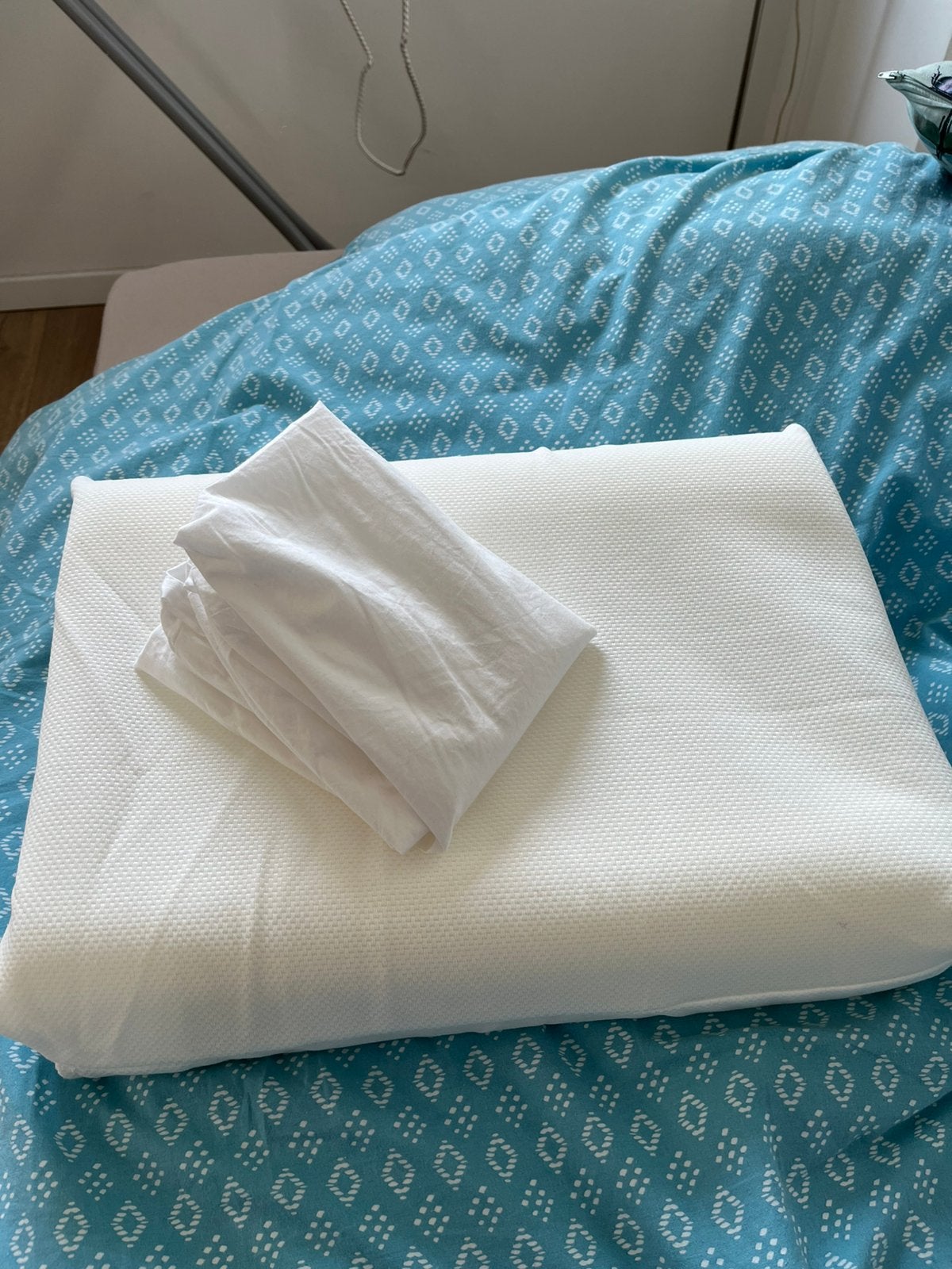Papegoibuske kussen ikea nekkussen, Huis en Inrichting, Wit, IKEA, Hoofdkussen, Ophalen of Verzenden
