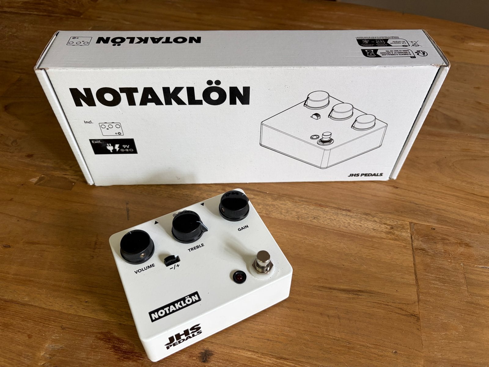 JHS Pedals Notaklon Overdrive/Boost Pedaal, Muziek en Instrumenten, Effecten, Ophalen of Verzenden, Zo goed als nieuw, Volume