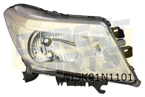 Nissan Navara koplamp Links (halogeen) Origineel!  260604KJ2
