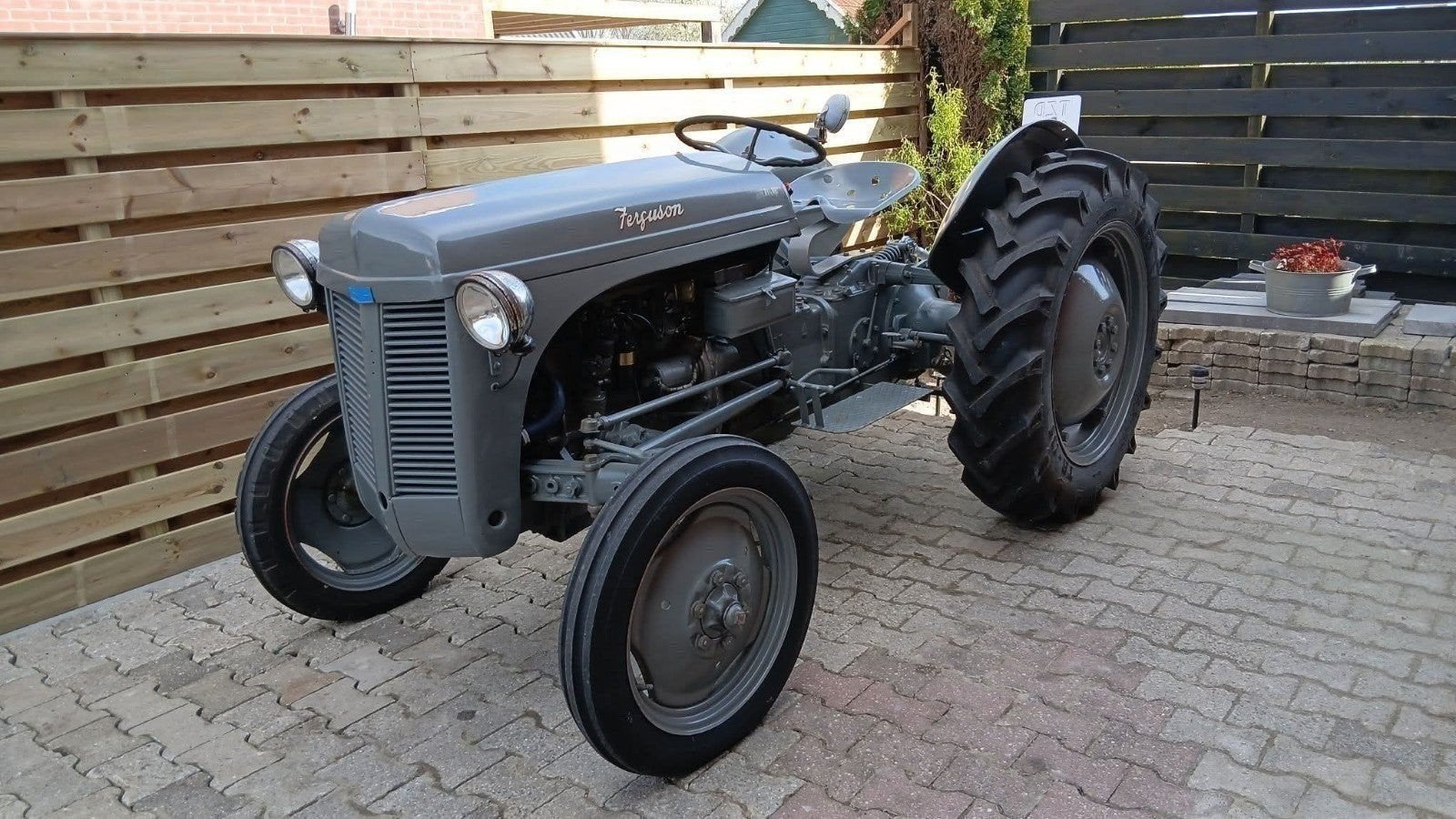 Massey Ferguson TED20 1952, Ophalen, Zo goed als nieuw
