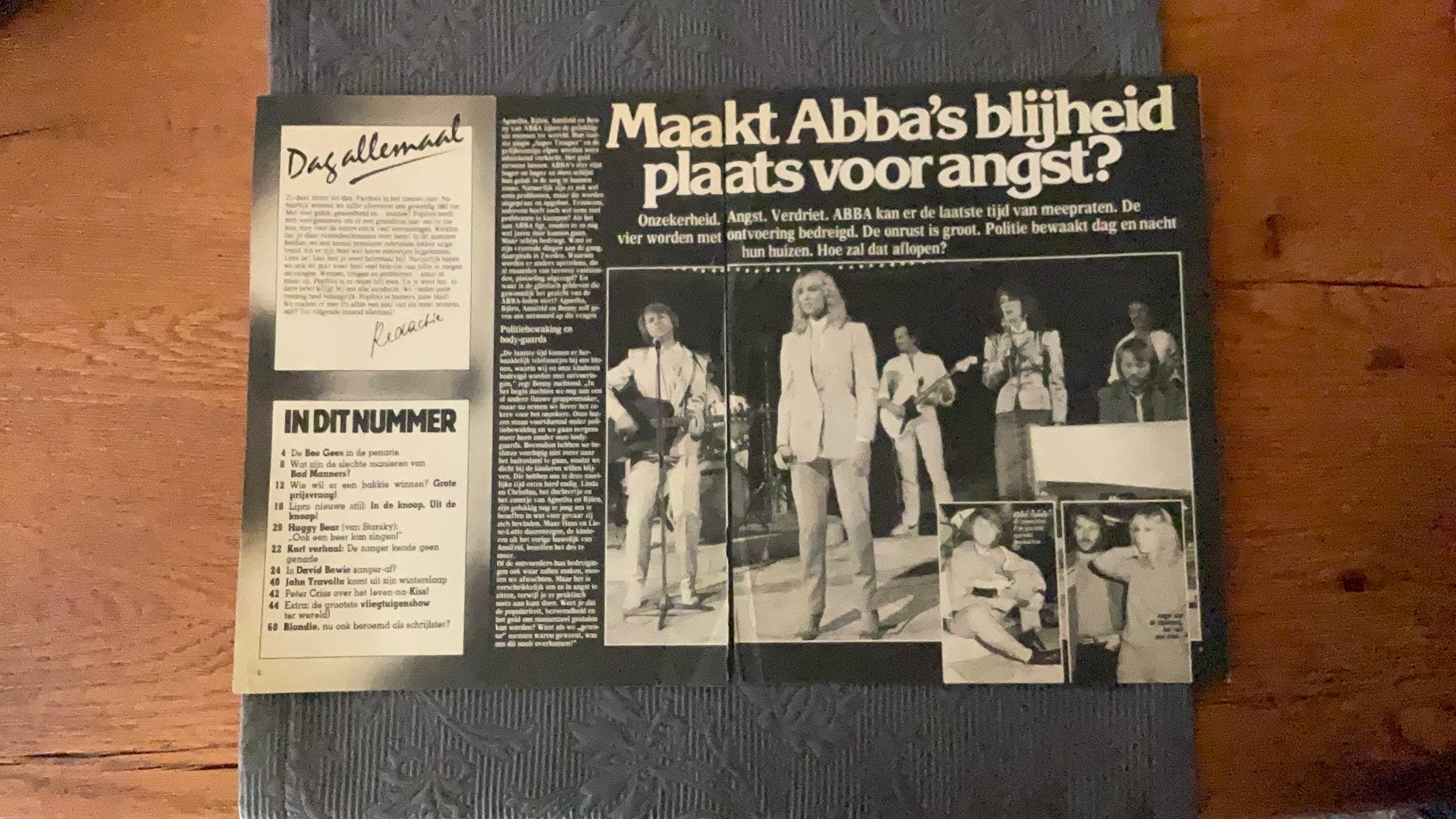 Diverse ABBA Artikelen, Ook Per Stuk Te Koop!!!, Verzamelen, Muziek, Artiesten en Beroemdheden, Ophalen of Verzenden, Zo goed als nieuw