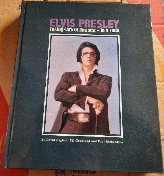 Elvis taking care of business ftd boek met cd, Ophalen of Verzenden, Cd of Plaat