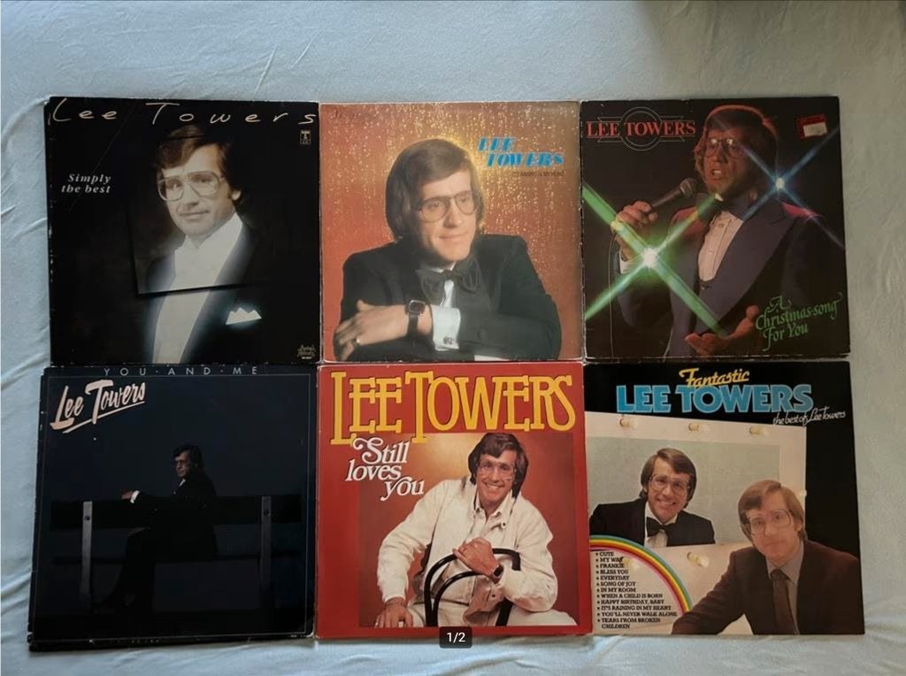 10 LP's Lee Towers (ook per stuk te koop), LP, Gebruikt, Pop, Ophalen of Verzenden