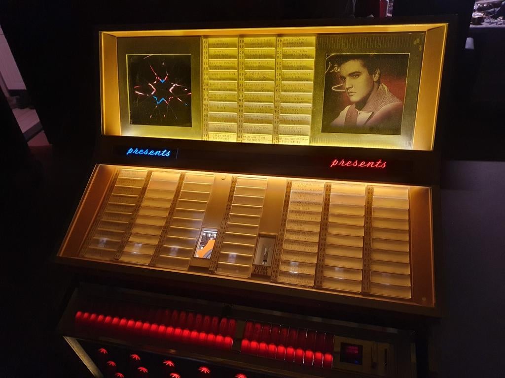 Mooie vintage jukebox Rowe Ami Tropicana JBM, Ophalen, Gebruikt, 1960 tot 1970, Ami