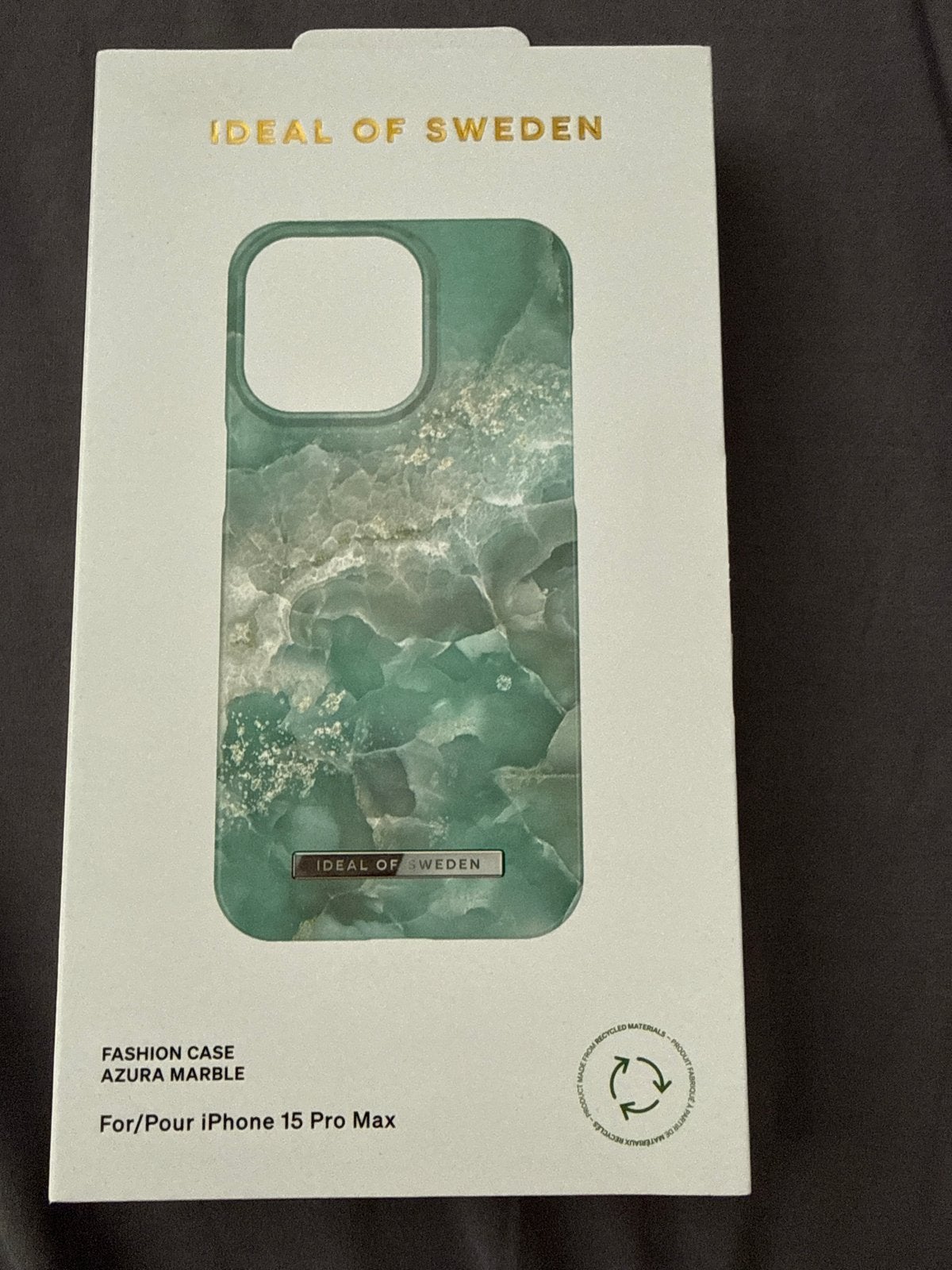 Ideal of Sweden Fashion Case Azura Marble iPhone 15 Pro Max, Kunststof, Nieuw, Ophalen of Verzenden, Meerkleurig