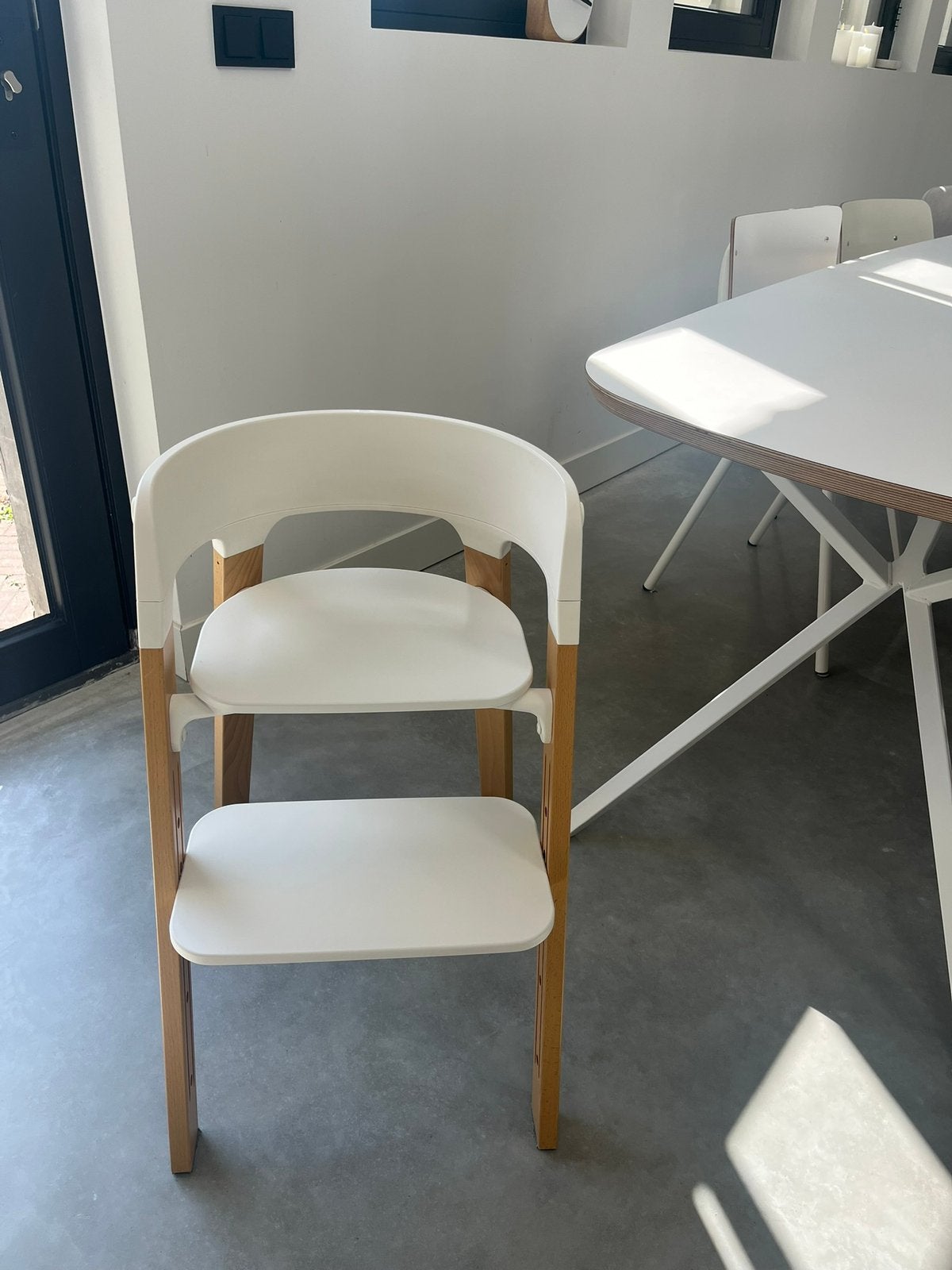 Stokke Steps kinderstoel, Ophalen, Zo goed als nieuw, Meegroeistoel